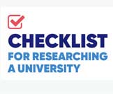 Checklist for Researching a University